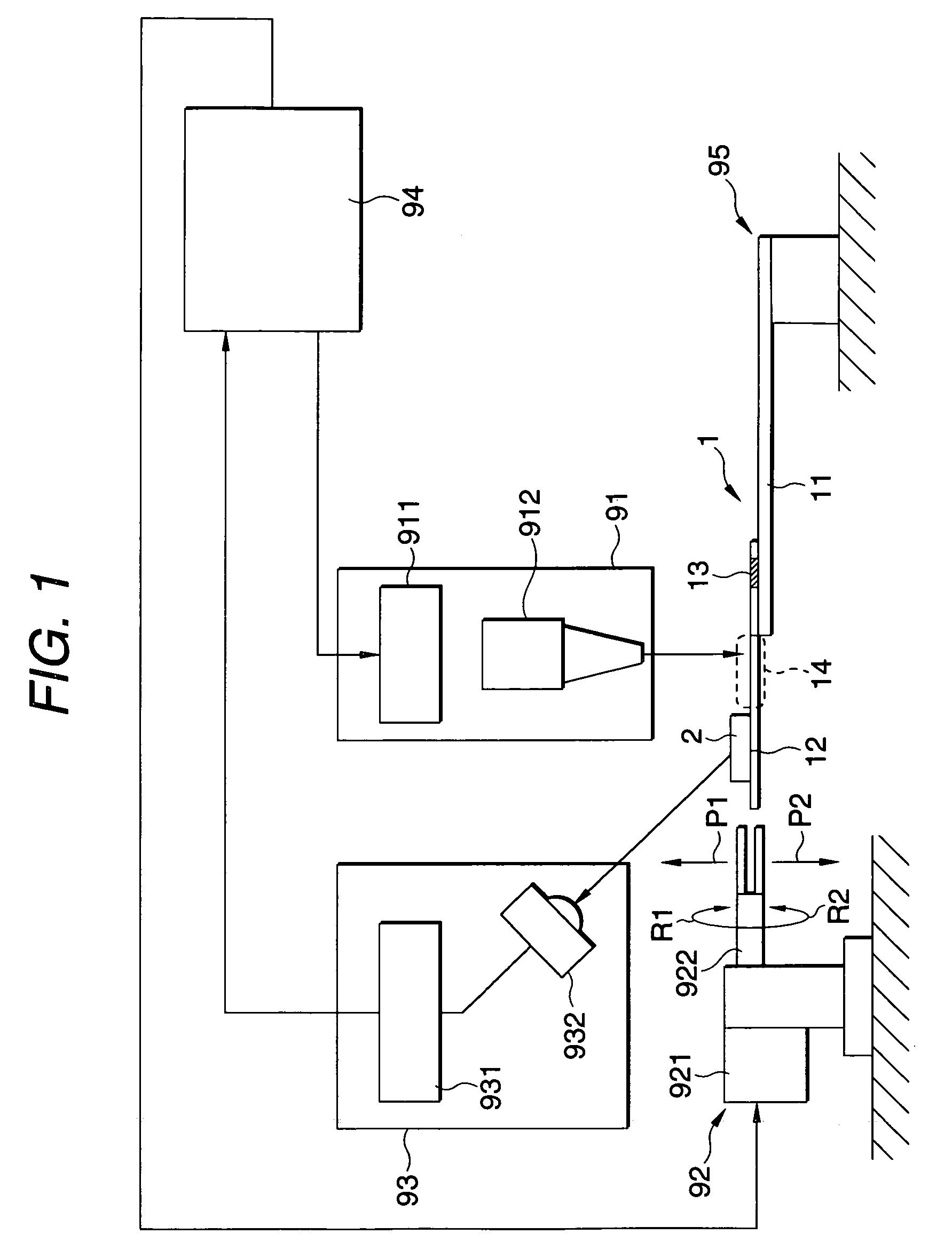 Method and apparatus for adjusting angular position of magnetic head unit
