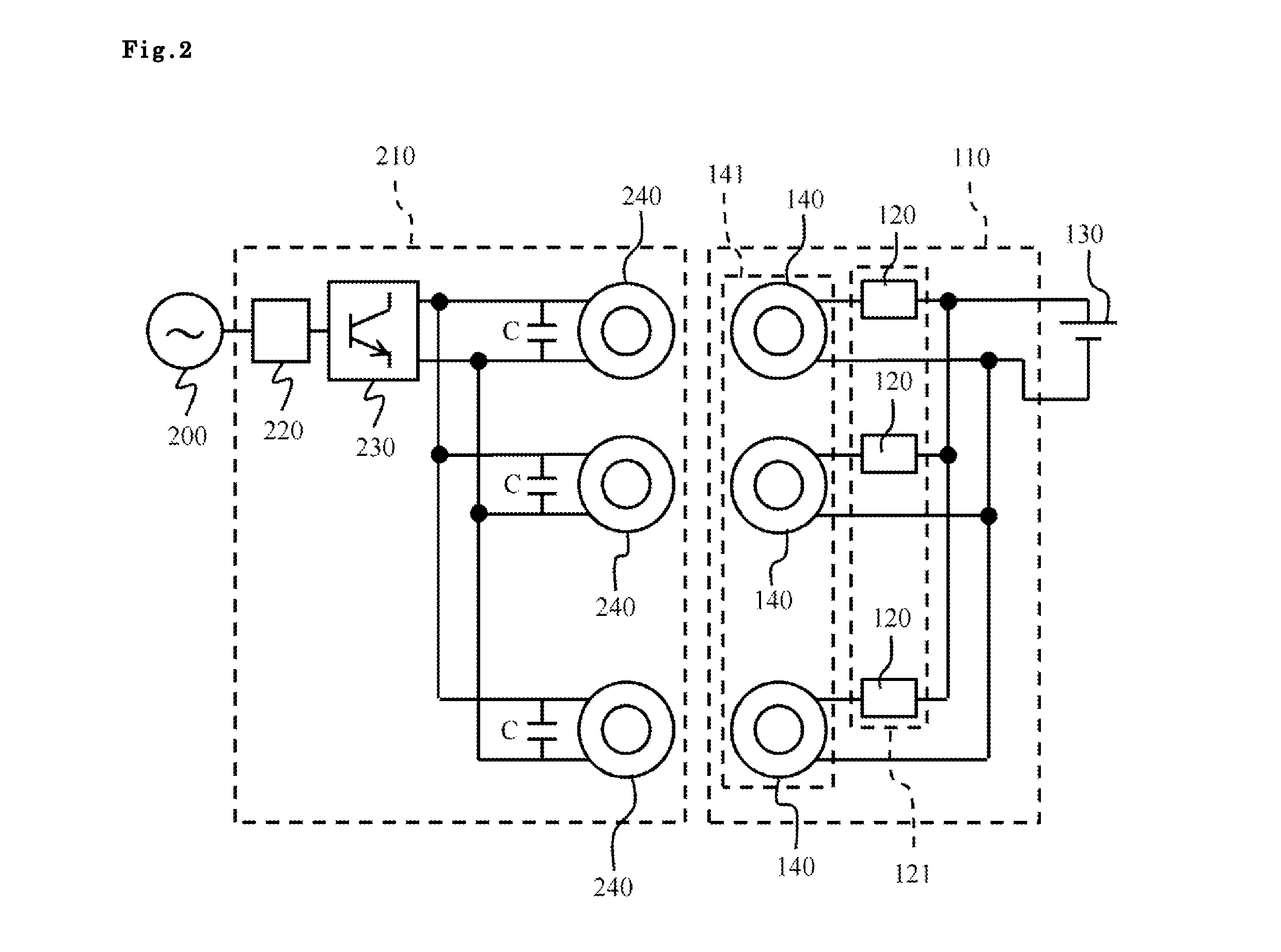 Non-Contact Charging Apparatus for Mobile Body and Non-Contact Charging Method for Mobile Body
