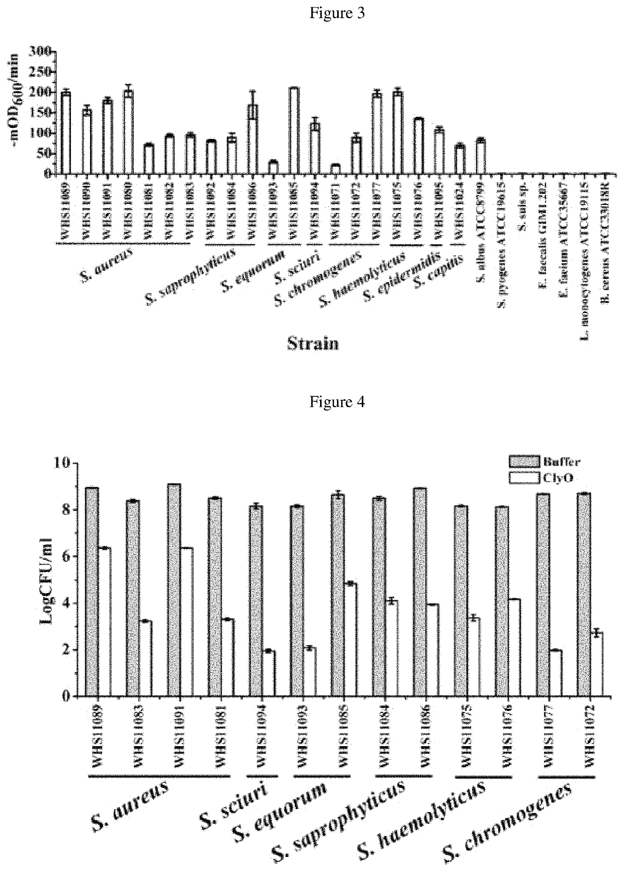 Staphylococcus lysin and use thereof