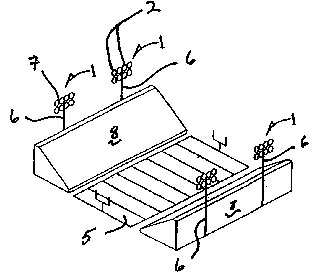 Energy efficient high intensity lighting fixture and method and system for efficient, effective, and energy saving high intensity lighting