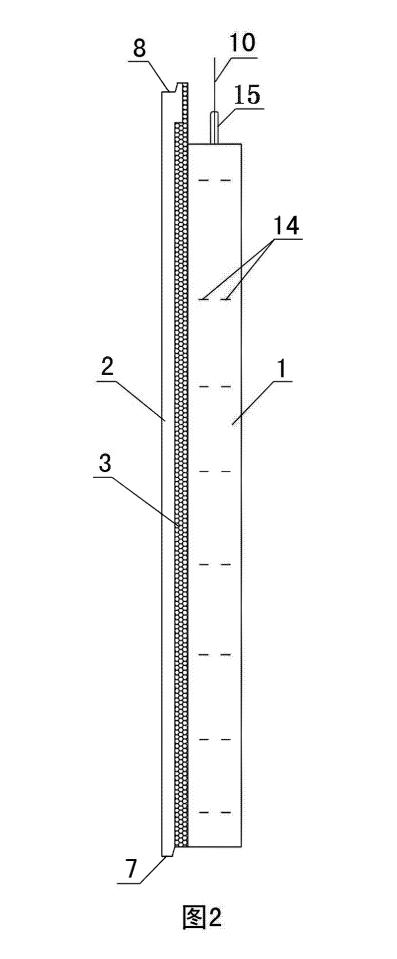 Precast composite wallboard with door/window holes and manufacturing method thereof