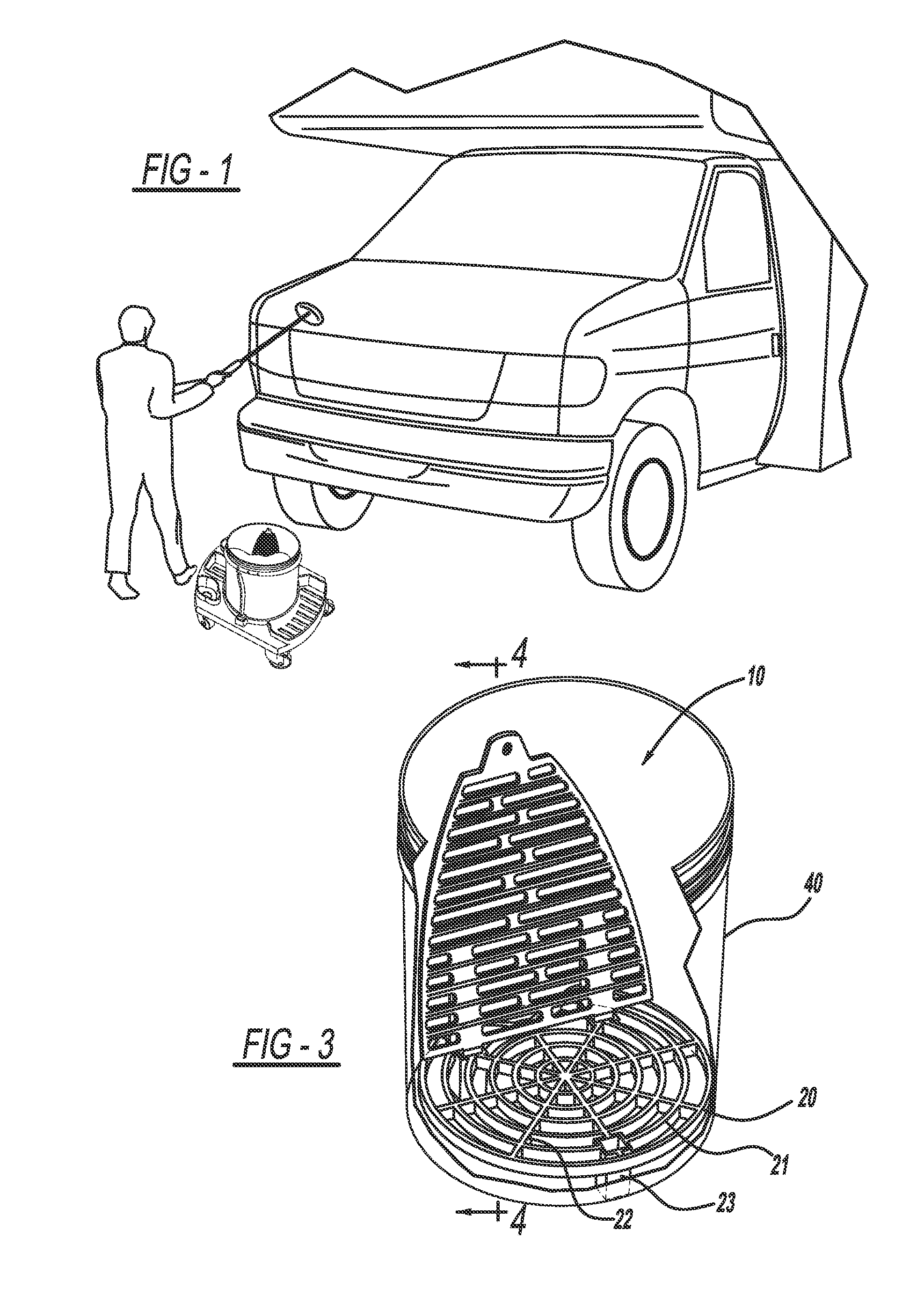 Cleaning System for Removing Abrading Material