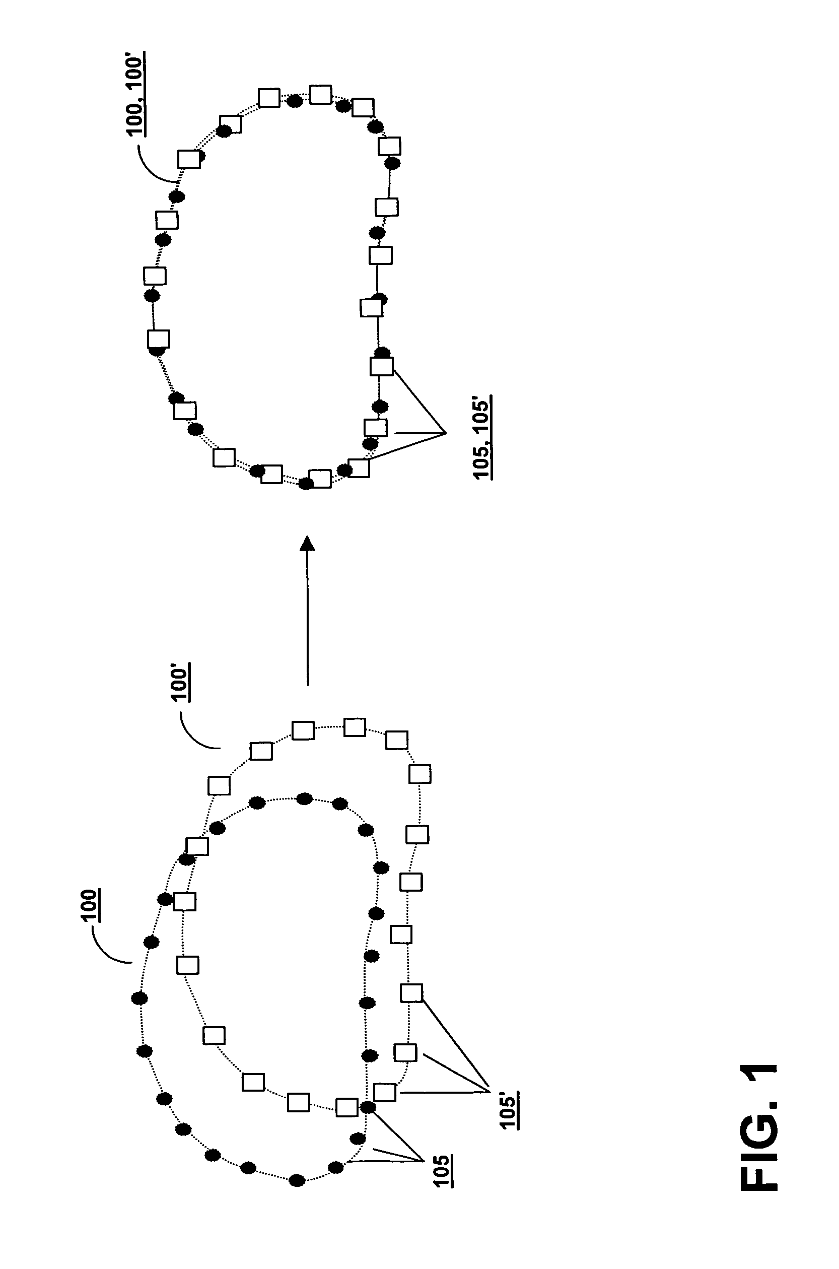 Weighted surface-to-surface mapping