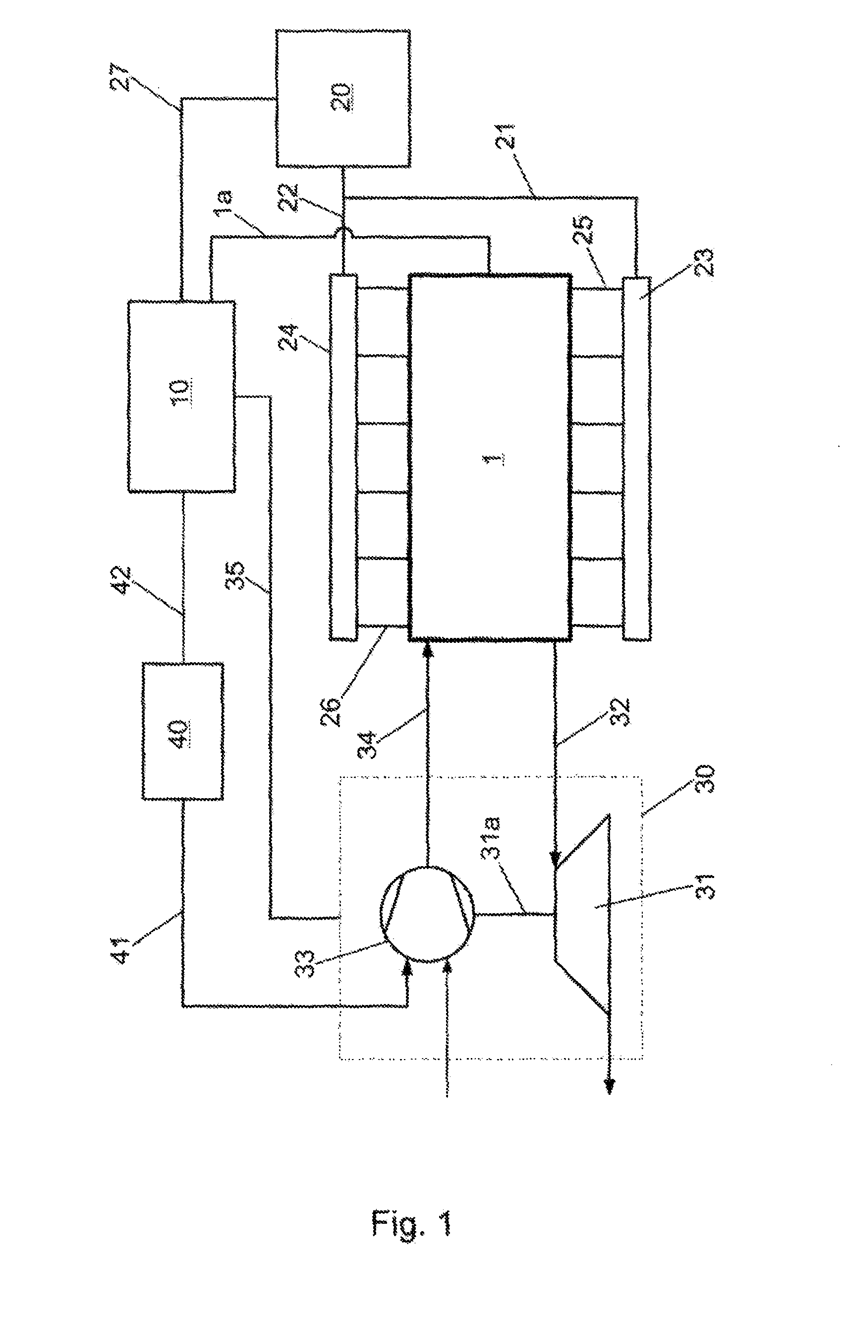 Internal Combustion Engine And Method For Controlling The Operation Of The Internal Combustion Engine