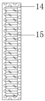 Quick thawing device used for food processing