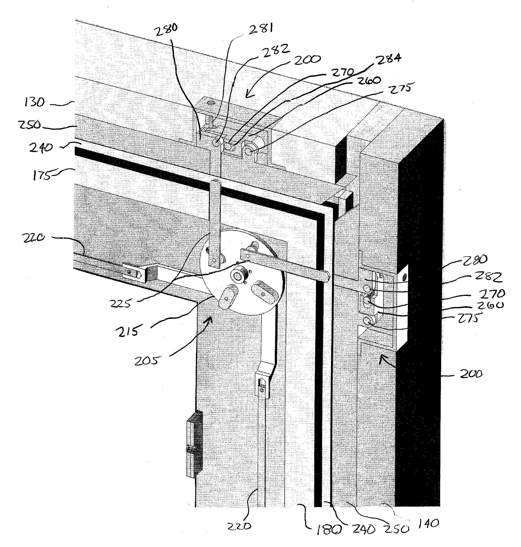 Combined sealing system and seal activation system for door/window