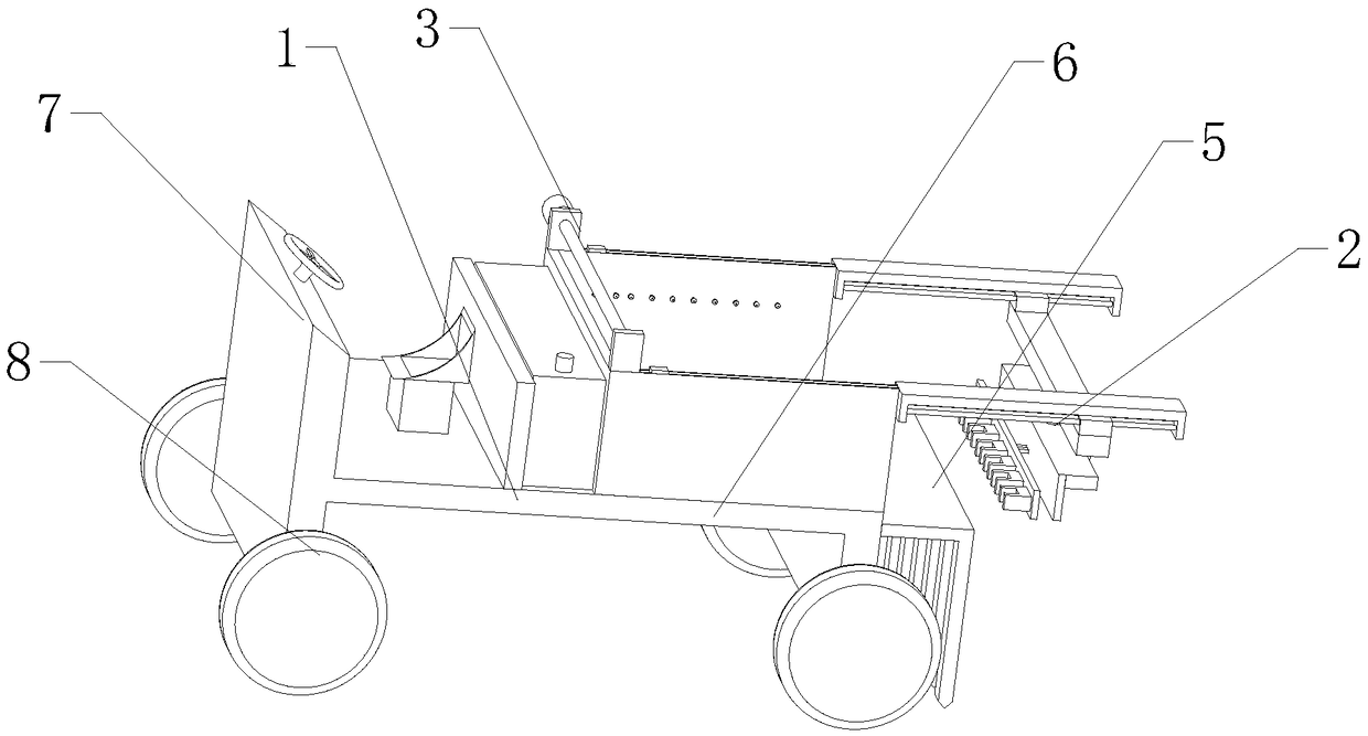 Agricultural rice planting device