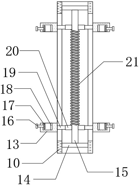 Line printing and dyeing device for textile processing