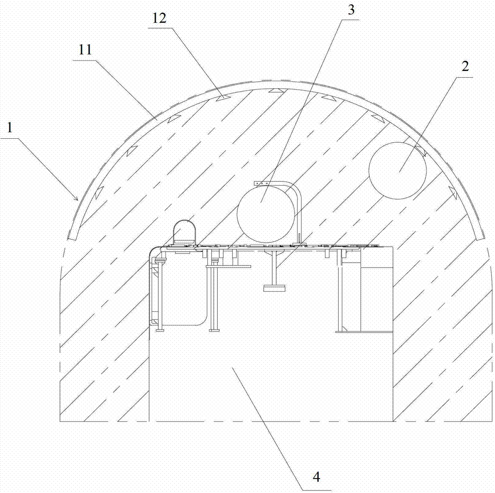 Roadway construction equipment and dust removing device thereof