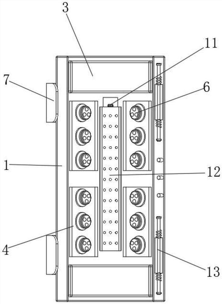 Leg rehabilitation blood-activating massage device for nursing