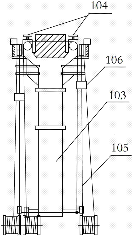High-altitude rescue device and assembly method thereof
