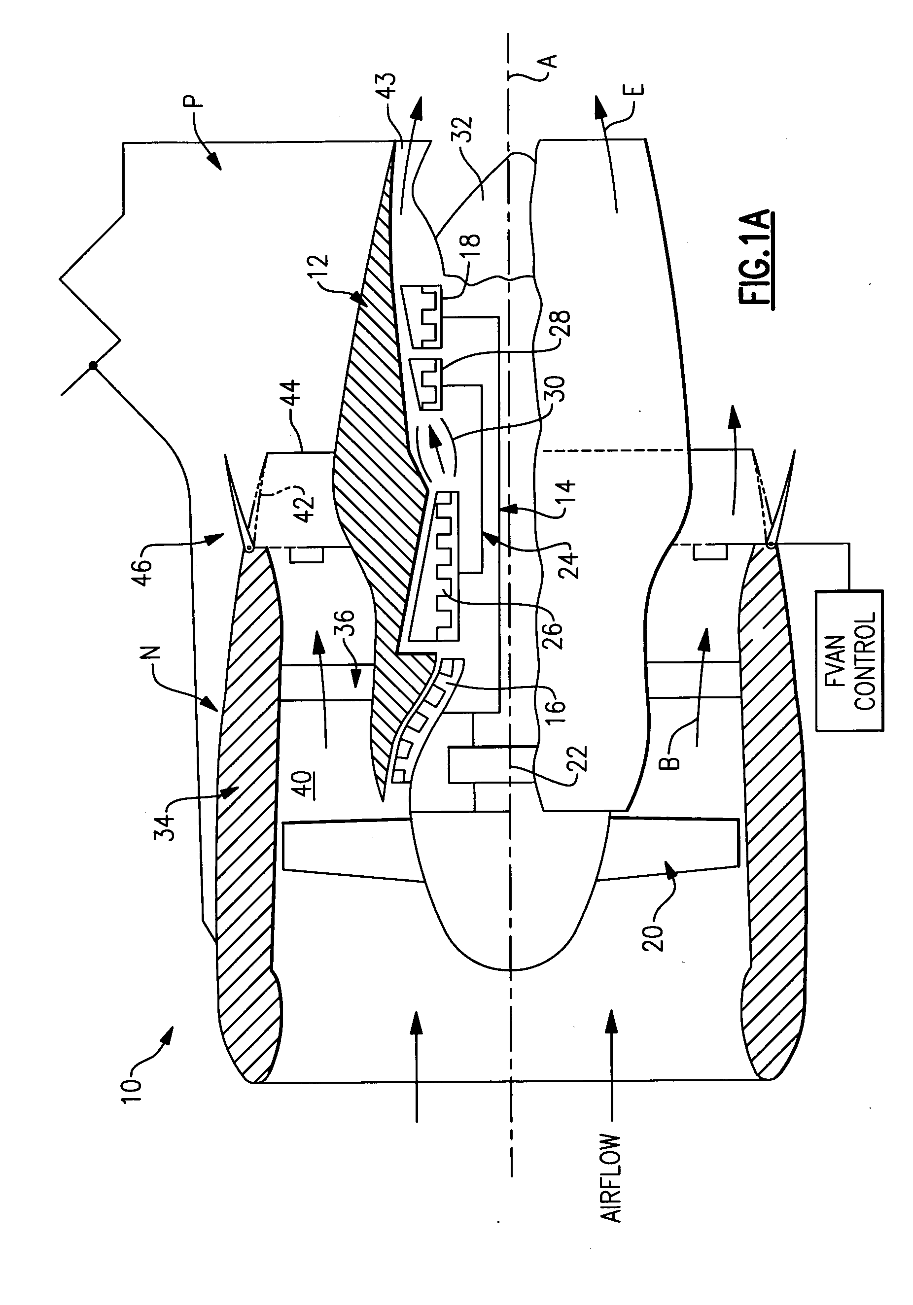 Fan variable area nozzle for a gas turbine engine fan nacelle with sliding actuation system