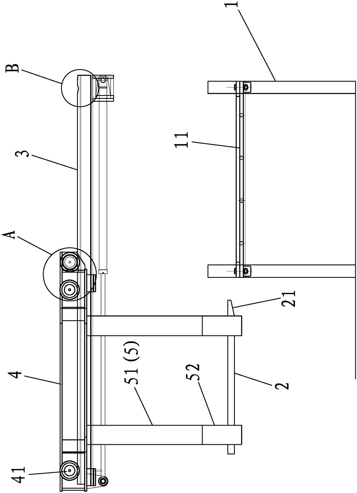 A small three-dimensional parking garage