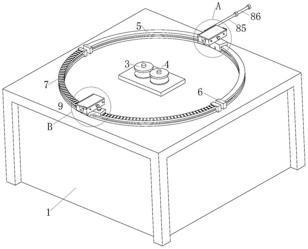 Bending system and method for steel column prefabricated part for light steel building