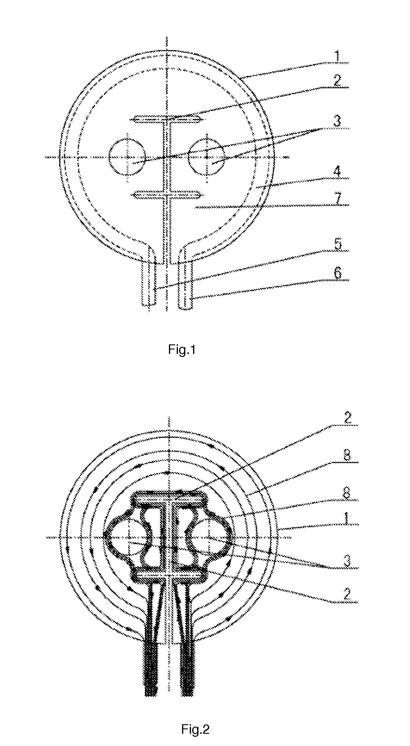 High-frequency coil pulling holes arrangement for producing multiple silicon cores
