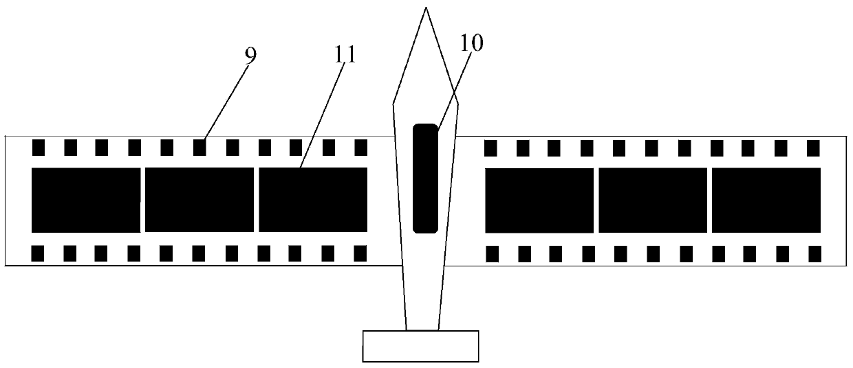 Distributed communication-in-motion light shaped antenna