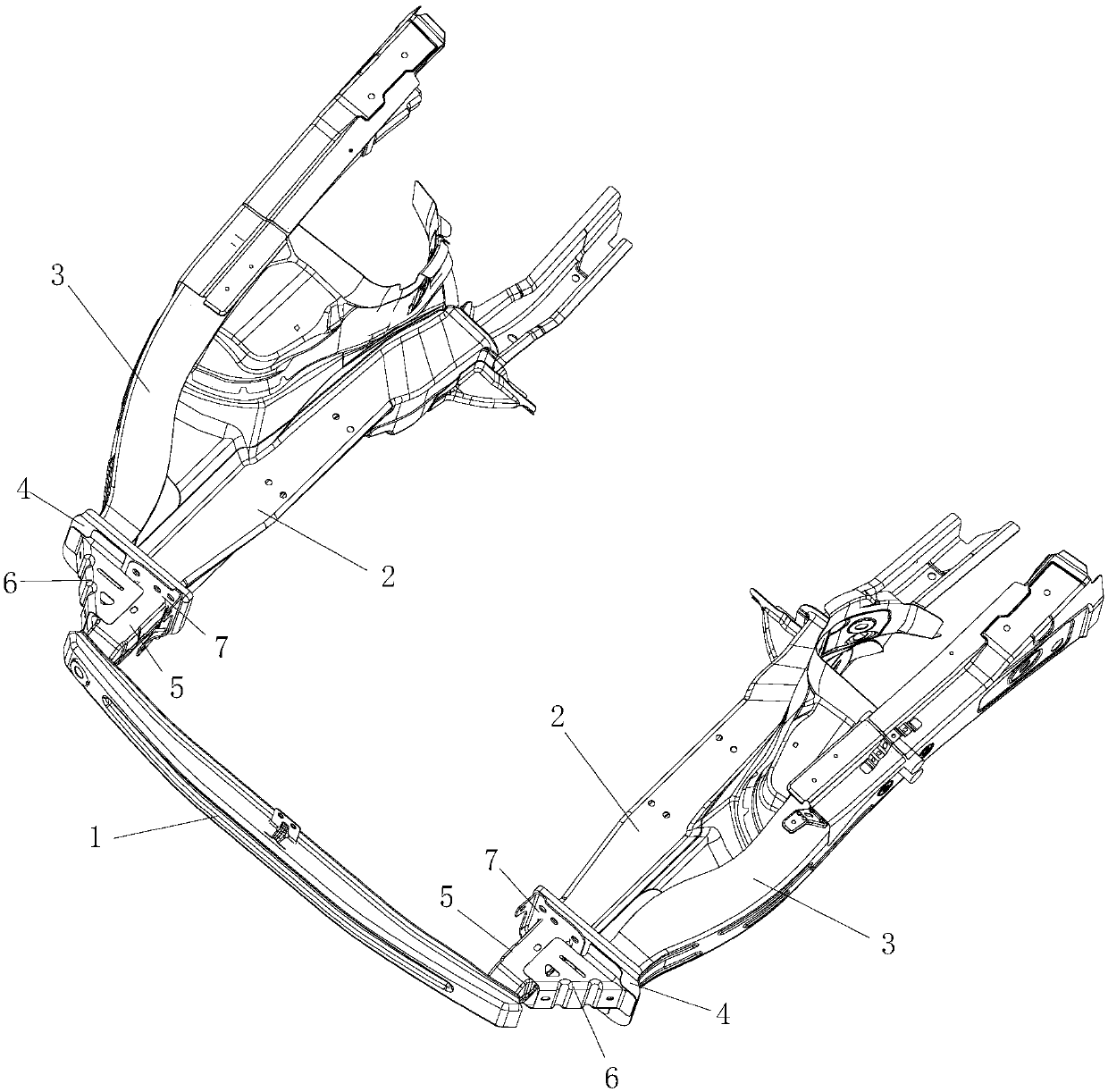 Vehicle body structure and vehicle