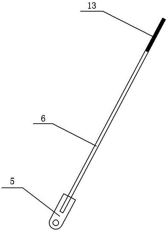 Forming method of upward pull type overhanging joist steel moudle frame stressing platform