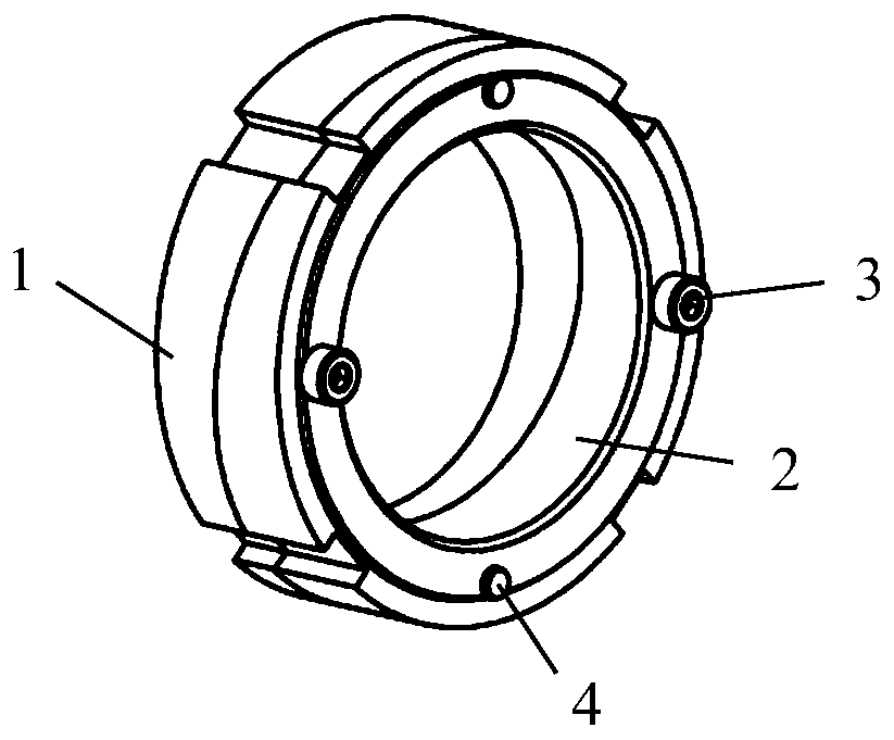 Lock nut assembly and method for assembling lock nut assembly