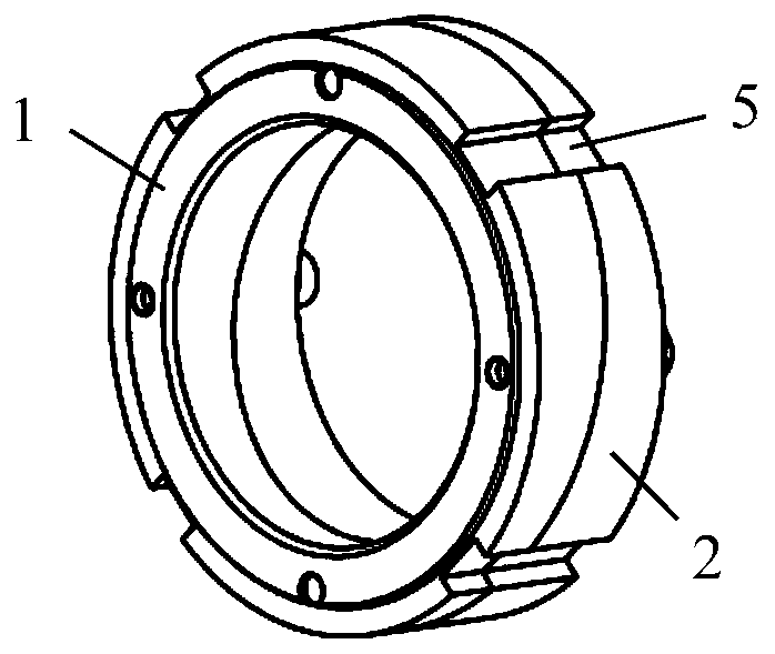 Lock nut assembly and method for assembling lock nut assembly