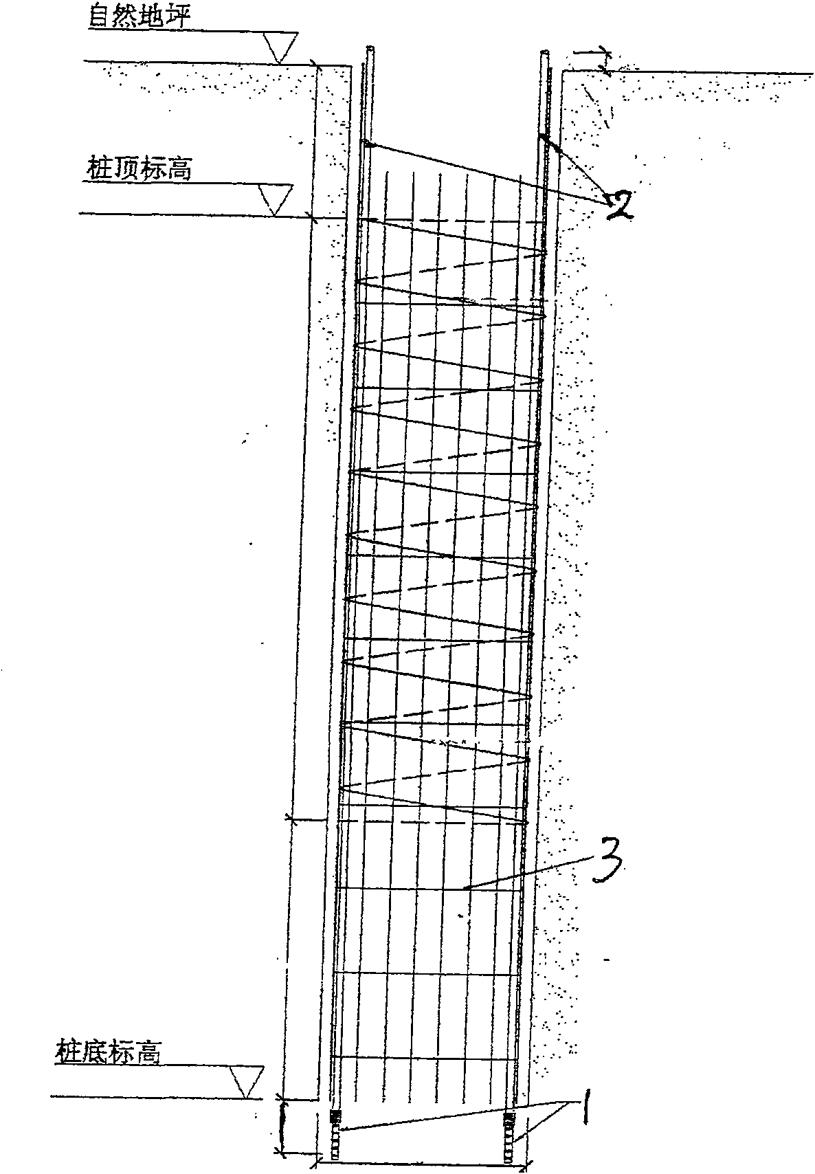 Pile bottom post-grouting method