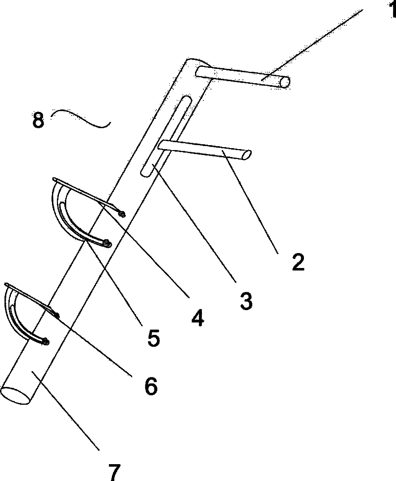 Self-locking working platform bracket for wood building engineering