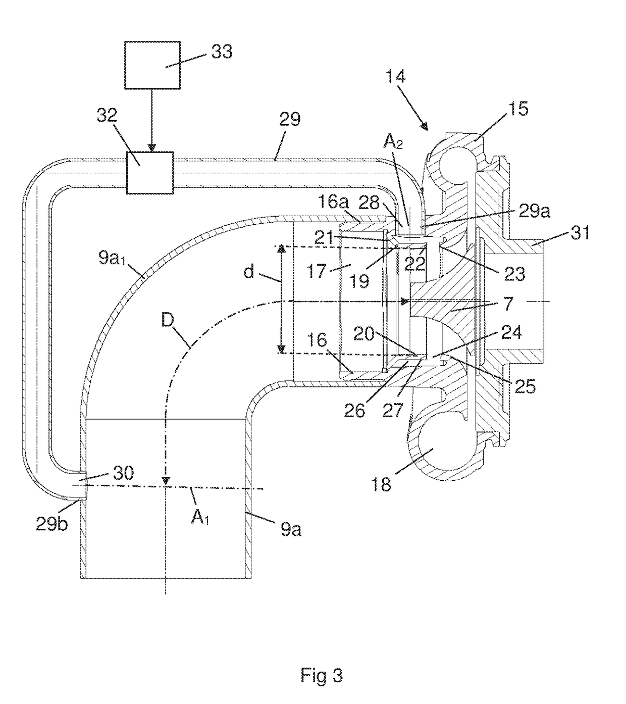 Compressor arrangement supplying charged air to a combustion engine