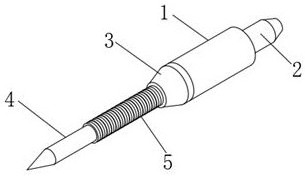 Probe temperature sensor