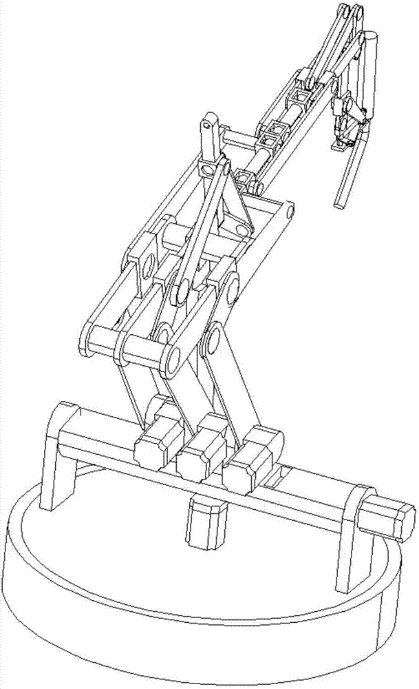 Lightweight five-degree-of-freedom high speed welding robot