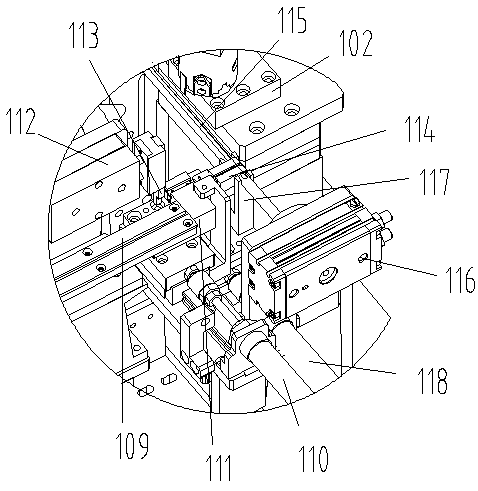 Motor shell automatic assembling mechanism