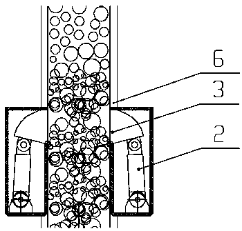 A boring machine and its muck transportation device