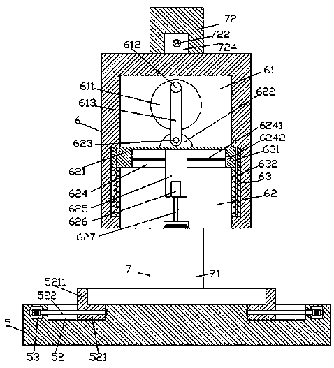A biomedical metal plate grinding device