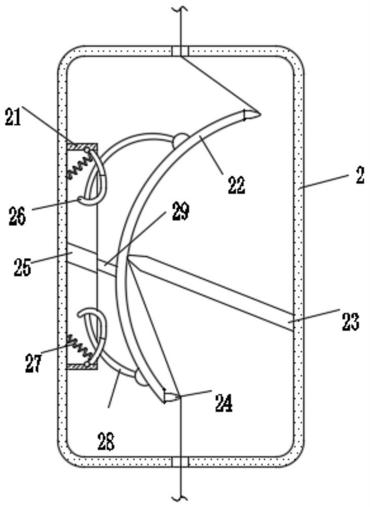 Fire hose winding device