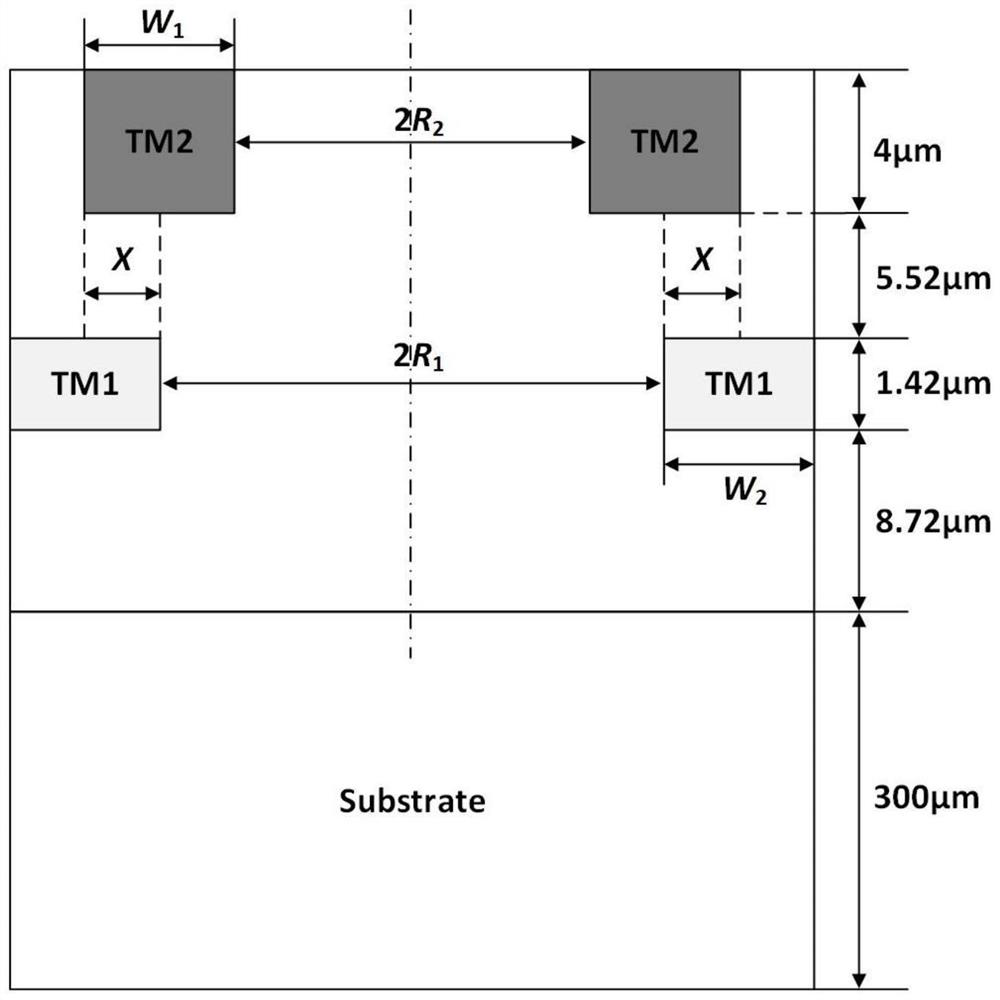 On-chip low-insertion-loss double-frequency transformer for terahertz harmonic extraction