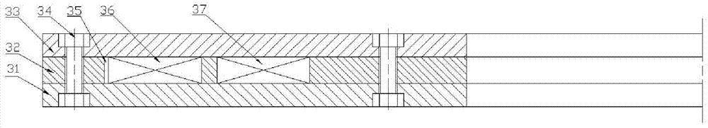 An electromagnetic blank-holding method and device suitable for high-speed forming