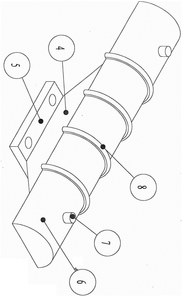 A kind of anti-piercing pipe pressing mold