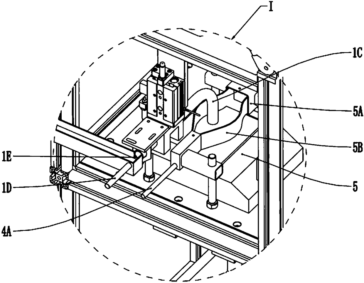 Material screening device