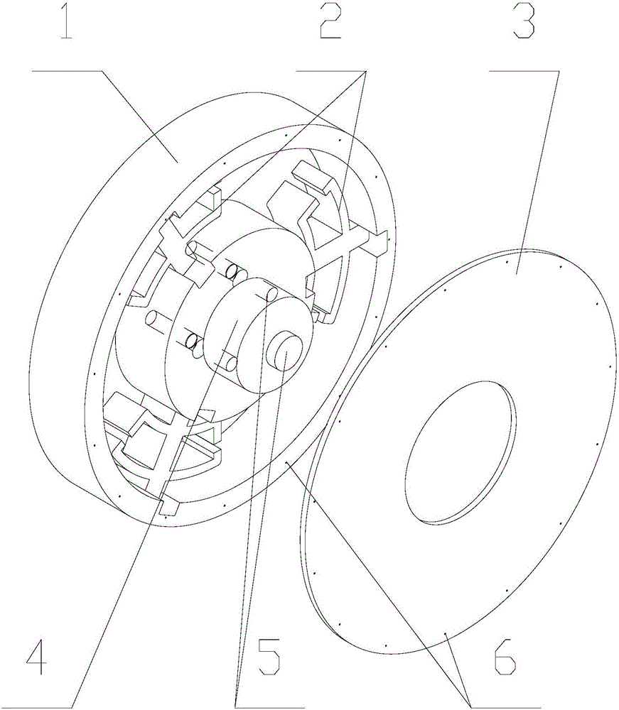 Balance head structure for electromagnetically controlling dynamic pressure based on magnetorheological fluid