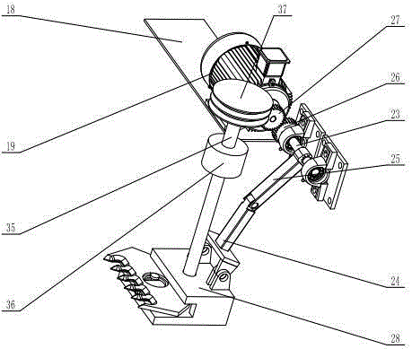 Binocular recognition type cotton top-cutting machine