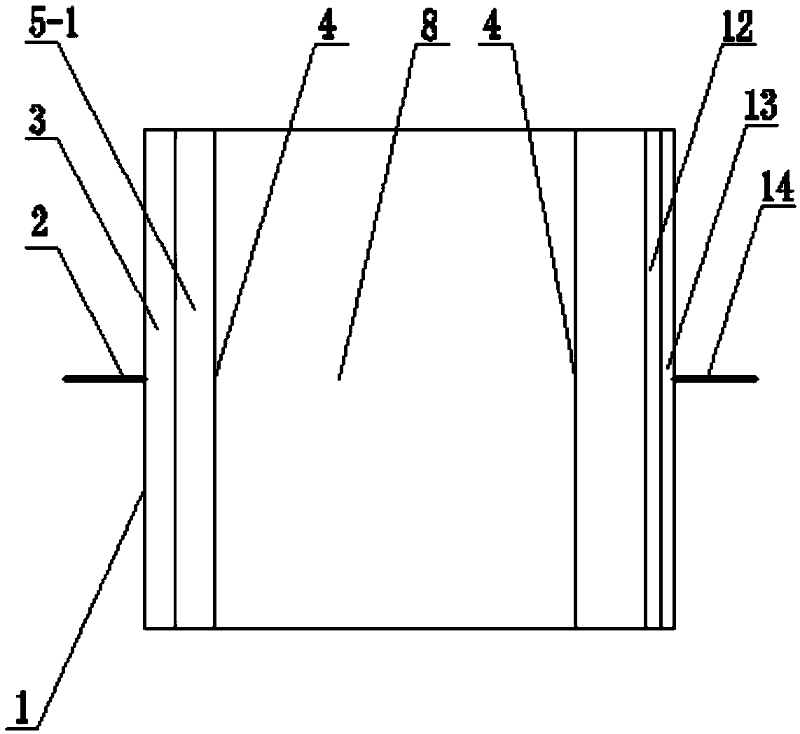 Moving bed biofilm sewage treatment device