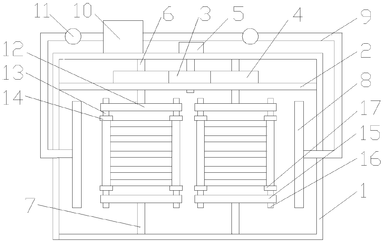 Spraying device for heating radiators