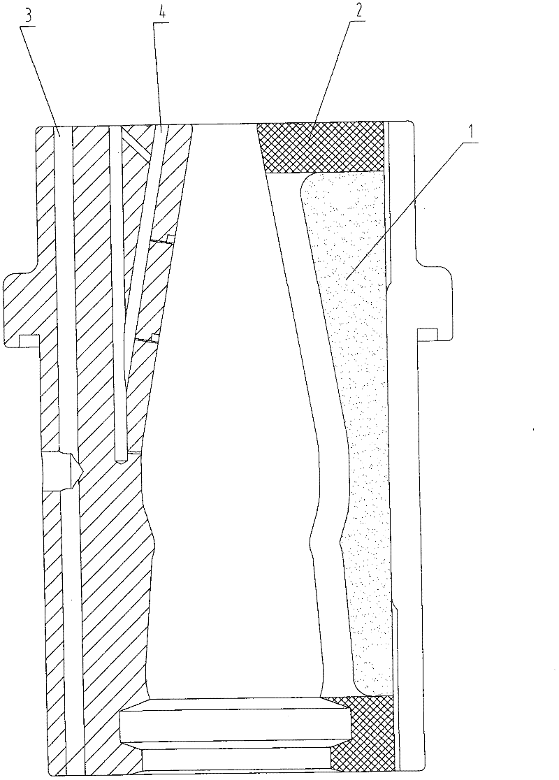 Mold for preparing glass beverage bottle and method for preparing glass beverage bottle