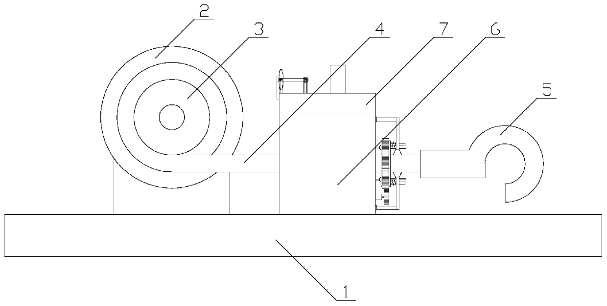 A marine winch with maintenance function