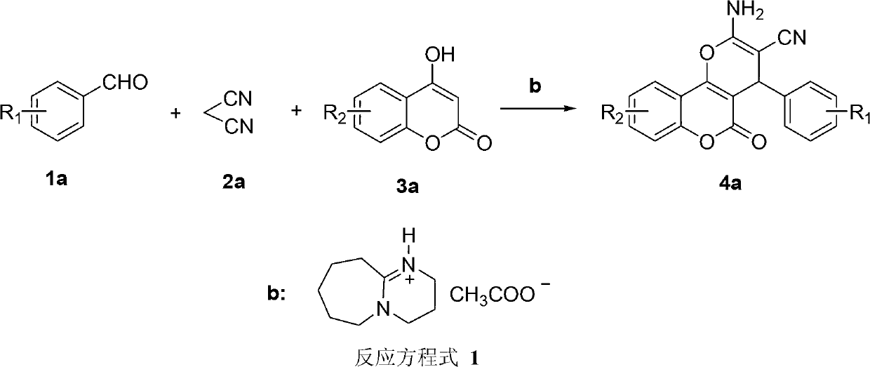 Synthesis method of pyranocoumarin derivatives
