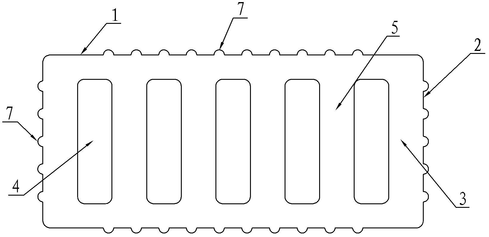 Multilayer heat-insulating and sound-insulating self-insulation hollow brick