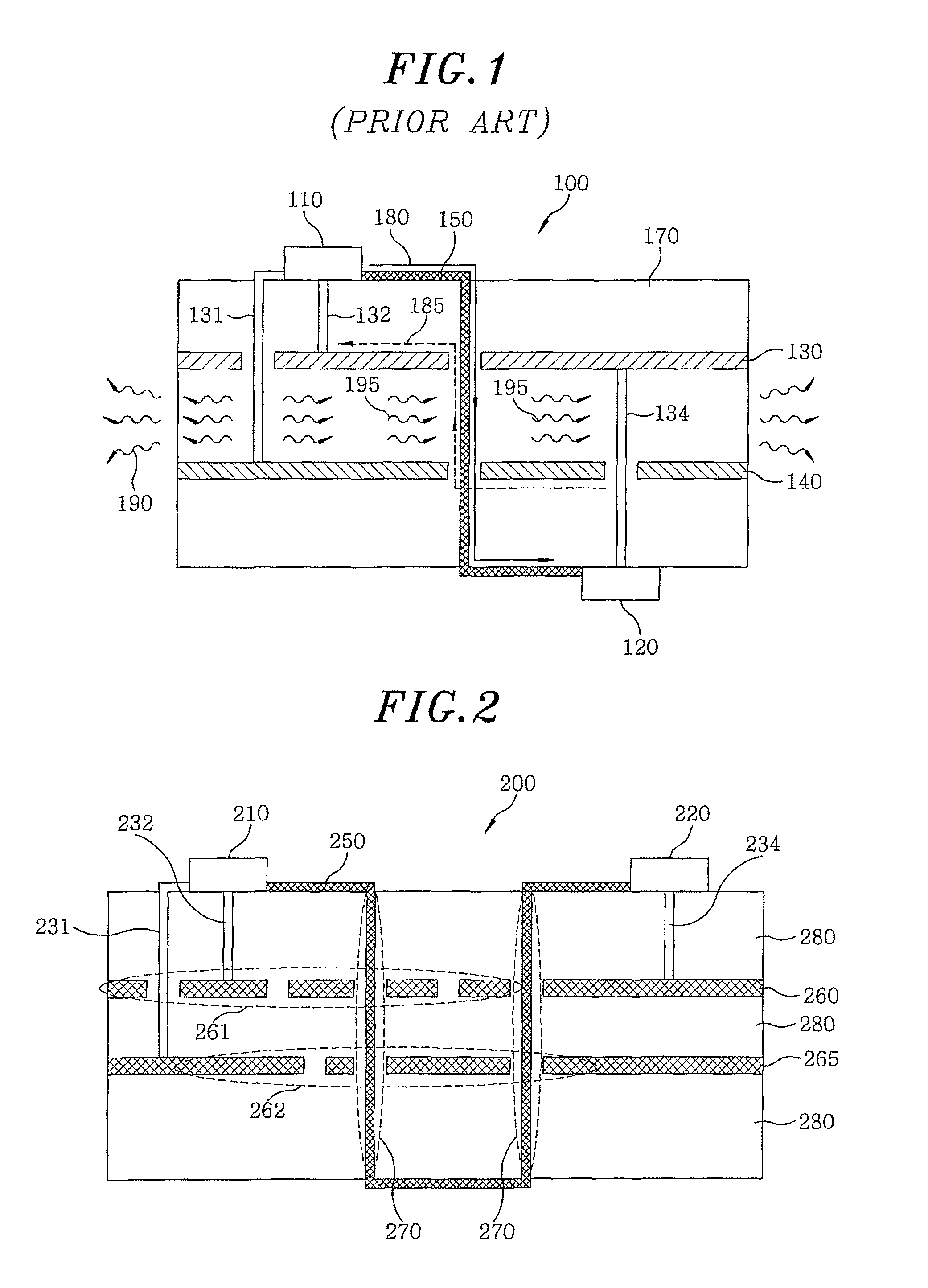 Arrangement structure of electromagnetic band-gap for suppressing noise and improving signal integrity