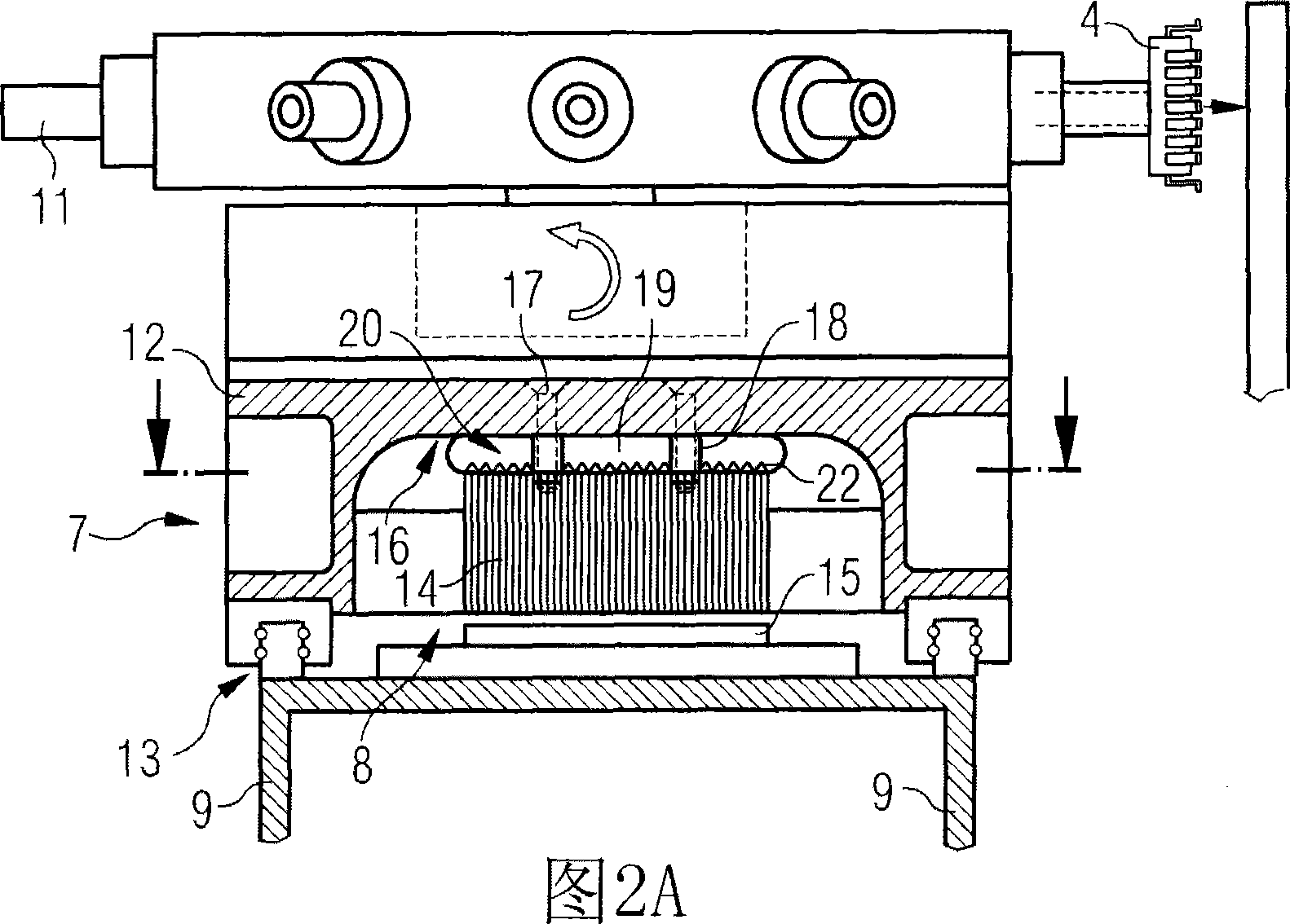 Automatic assembling machine for substrate equipping electric components