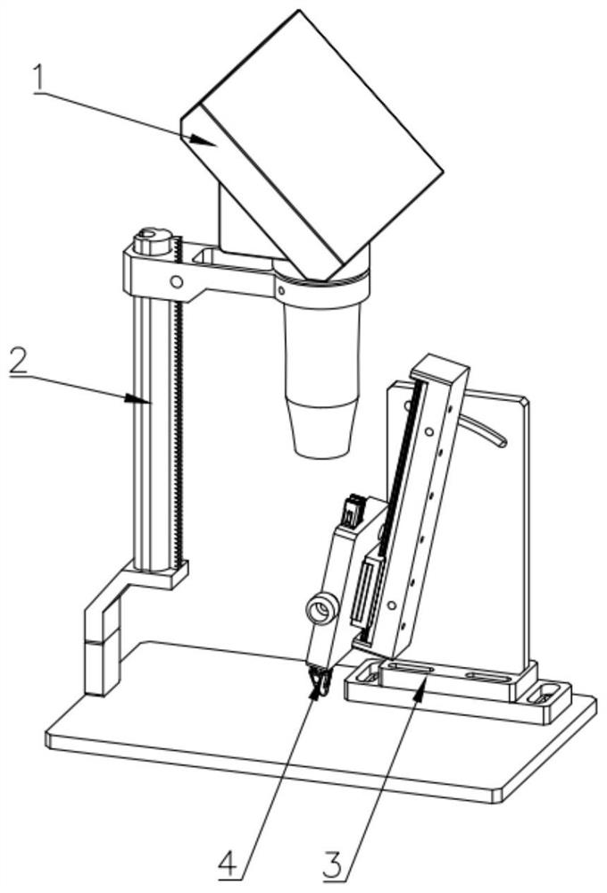 Optical titanium nail detection platform