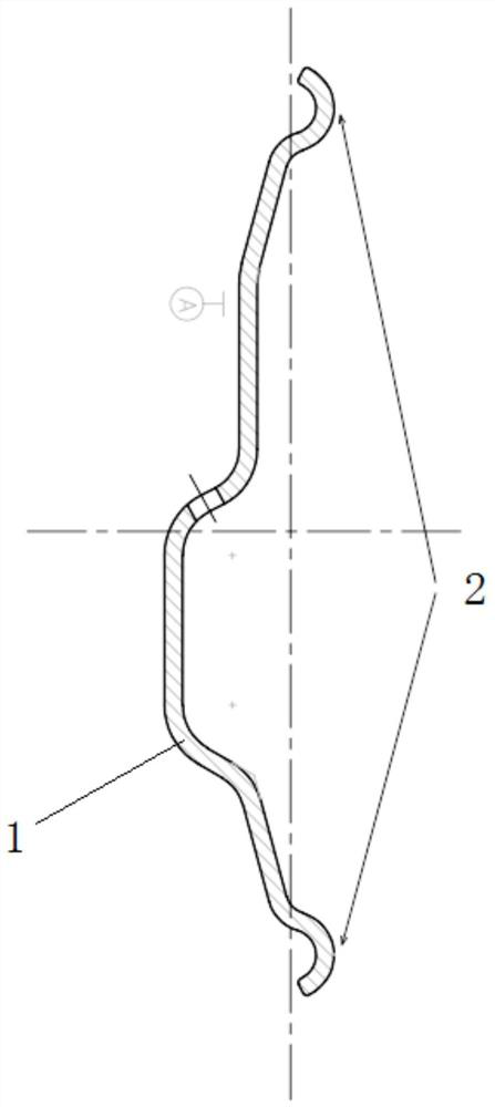 A kind of preparation method of 1200mpa level heat treatment wheel