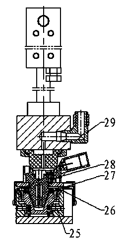 Adaptive sealing test device applicable to multi-product special-shaped cavities